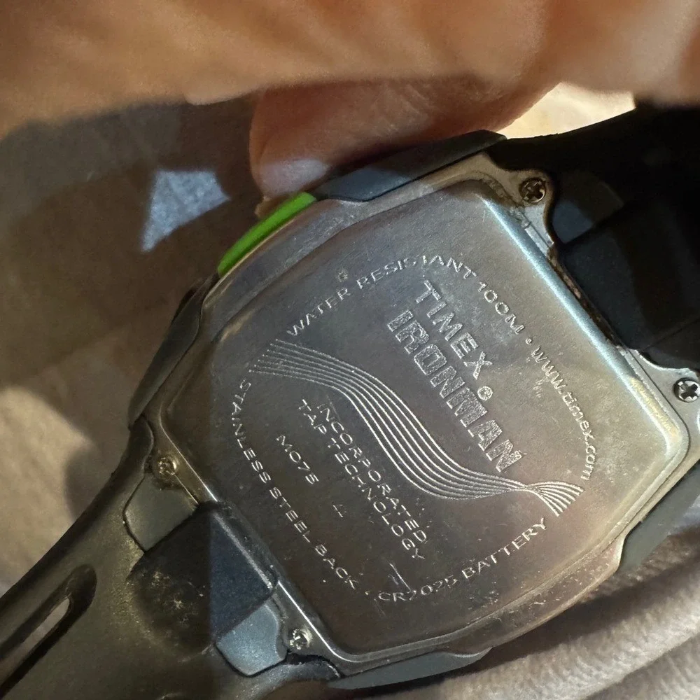 Timex Ironman Black Digital Sports‎ Watch needs battery